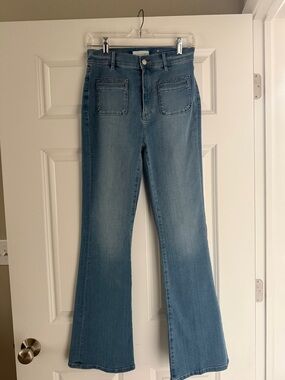 LOFT Light Blue Flare Jeans